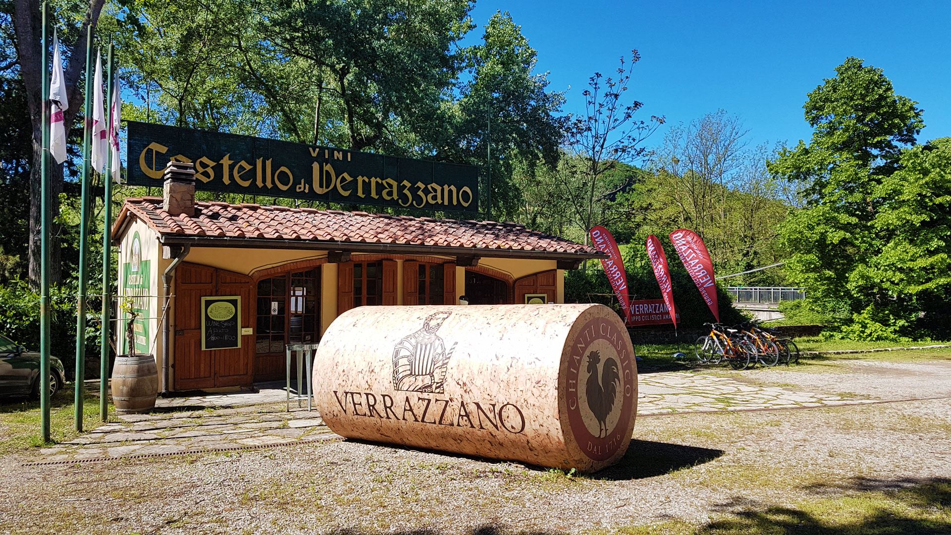 Castello di Verrazzano - explorer's castle and wine estate
