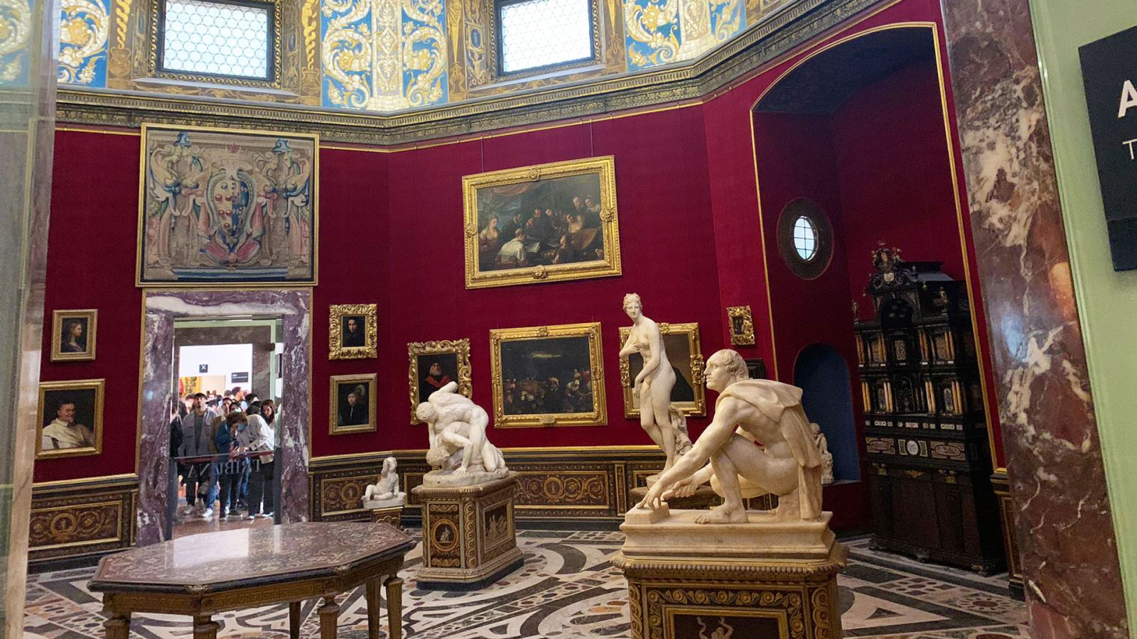 To Tuscany Tribuna Uffizi